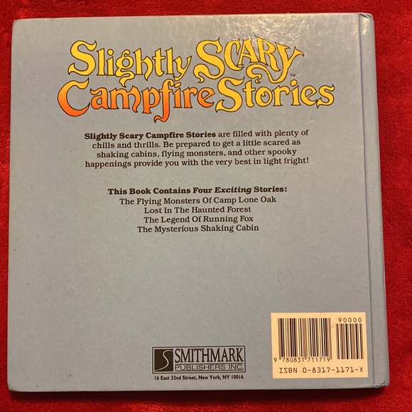 Very RARE and hard to find! Slightly Scary Campfire Stories hardback book - Picture 6 of 6